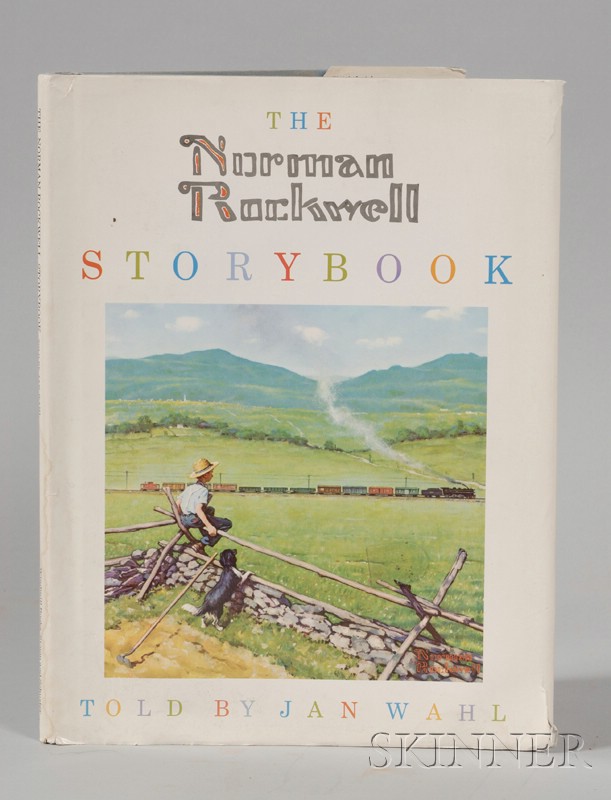 Appraisal: Rockwell Norman Signed Copy The Norman Rockwell Storybook New York