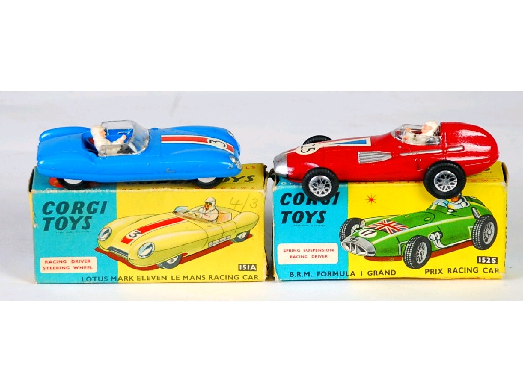 Appraisal: CORGI TOYS BOXED 'BRM VANWALL FORMULA' GRAND PRIX RACING CAR