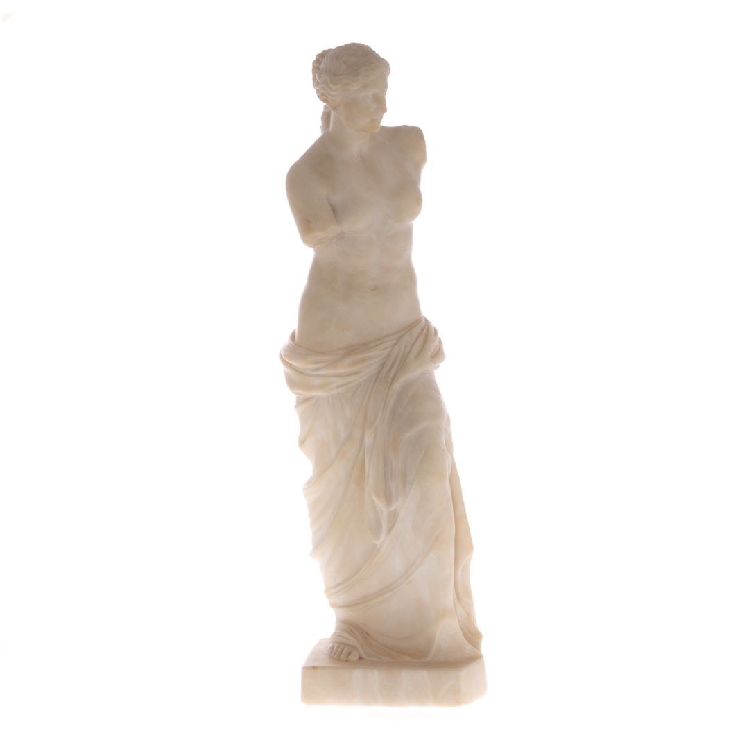 Appraisal: Grande Tour carved alabaster Venus de Milo late th century