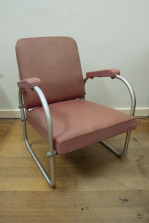 Appraisal: TWO WARREN MCARTHUR CHAIRS ONE ARMCHAIR