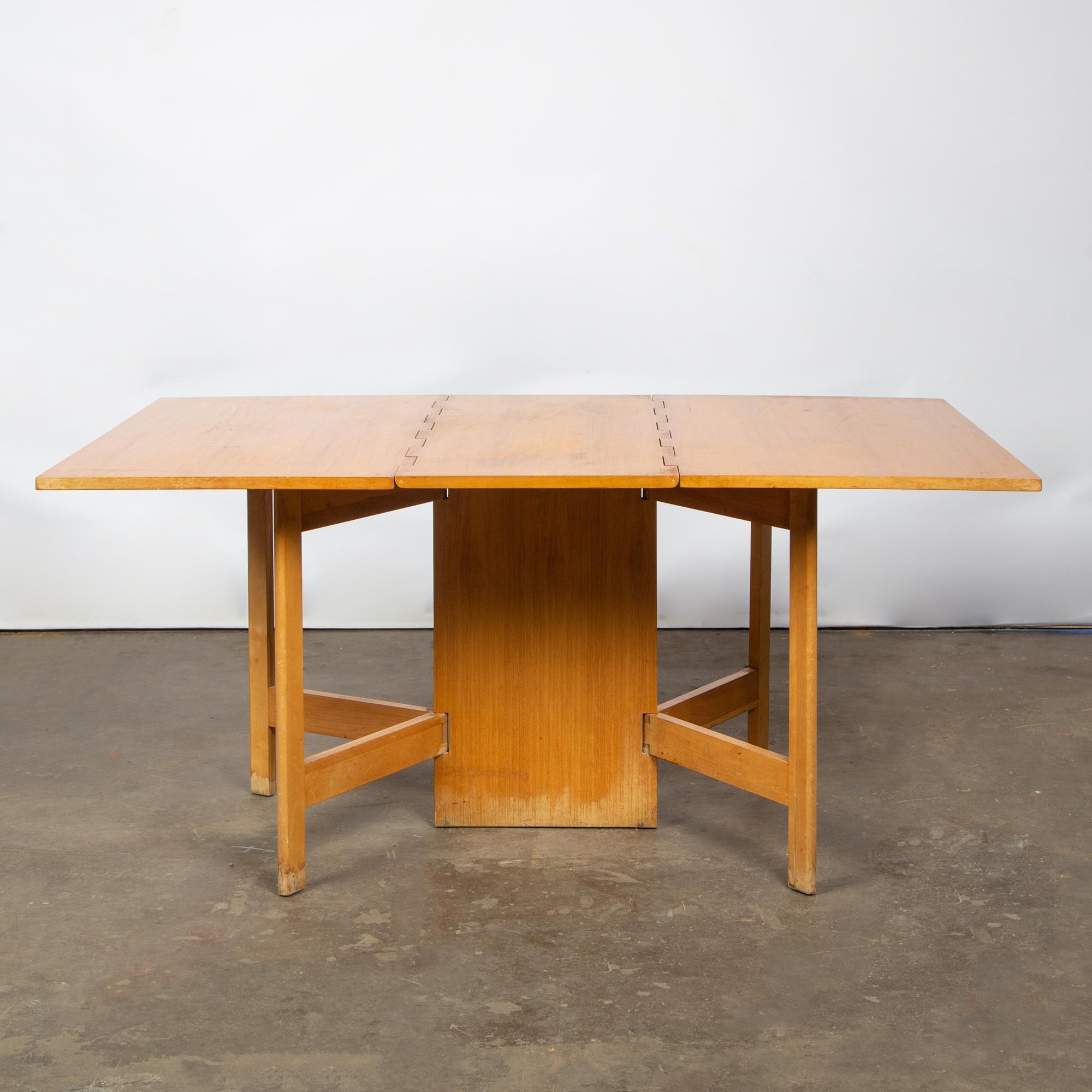 Appraisal: GEORGE NELSON FOR HERMAN MILLER GATELEG TABLE A modern gateleg