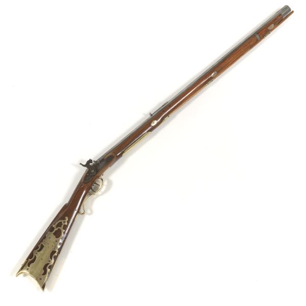 Appraisal: KENTUCKY STYLE RIFLE CAL barrel overall length A Typical Kentucky