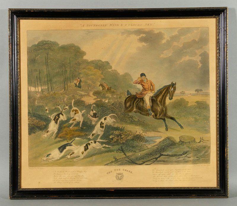 Appraisal: - Hunt Prints After Turner Lot of four prints after