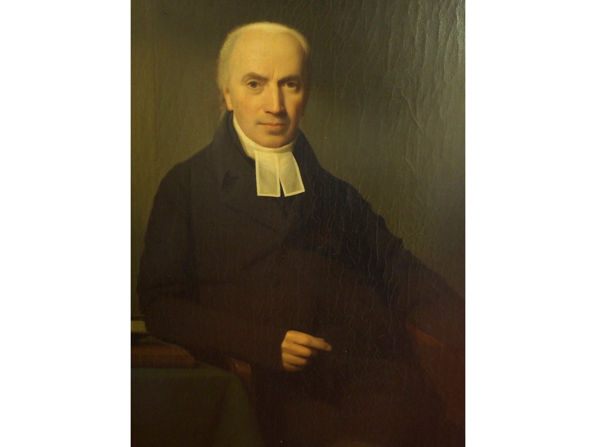 Appraisal: SCOTTISH SCHOOL th Century PORTRAIT OF REV JAMES PEDDIE DD