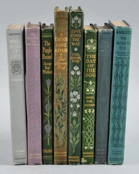 Appraisal: Lot of Novels Illustrated by Harrison Fisher Description All books