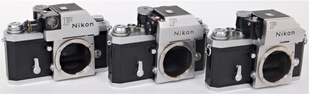 Appraisal: GROUP OF NIKON F TYPE MM SLR CAMERA BODIES Group