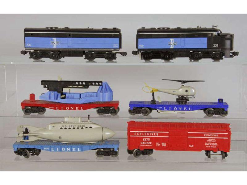 Appraisal: -Piece Lionel - Boston Maine Freight Set Description A B