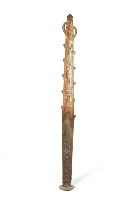 Appraisal: HITCHING POST American nd half- th century cast iron Tree