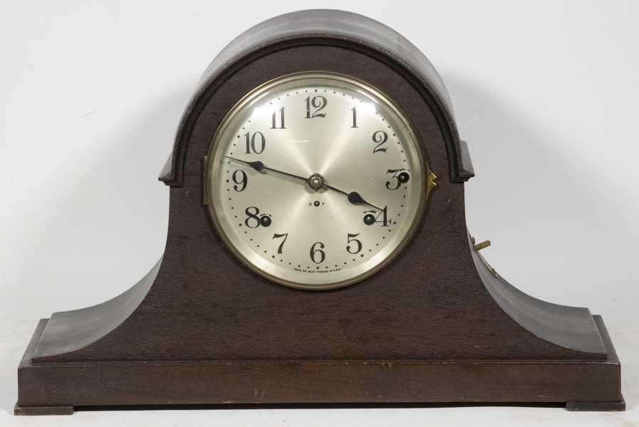 Appraisal: SETH THOMAS MODEL MANTEL CLOCK WITH WESTMINSTER CHIME Early th