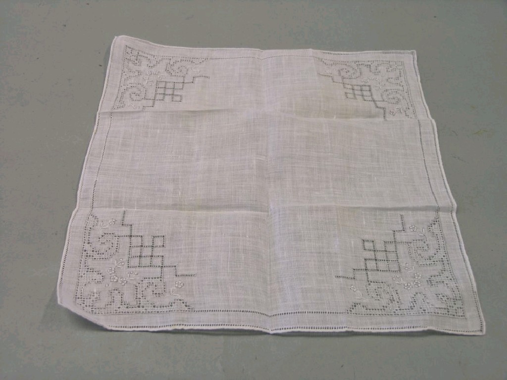 Appraisal: A small quantity of Victorian and later handkerchiefs finely woven