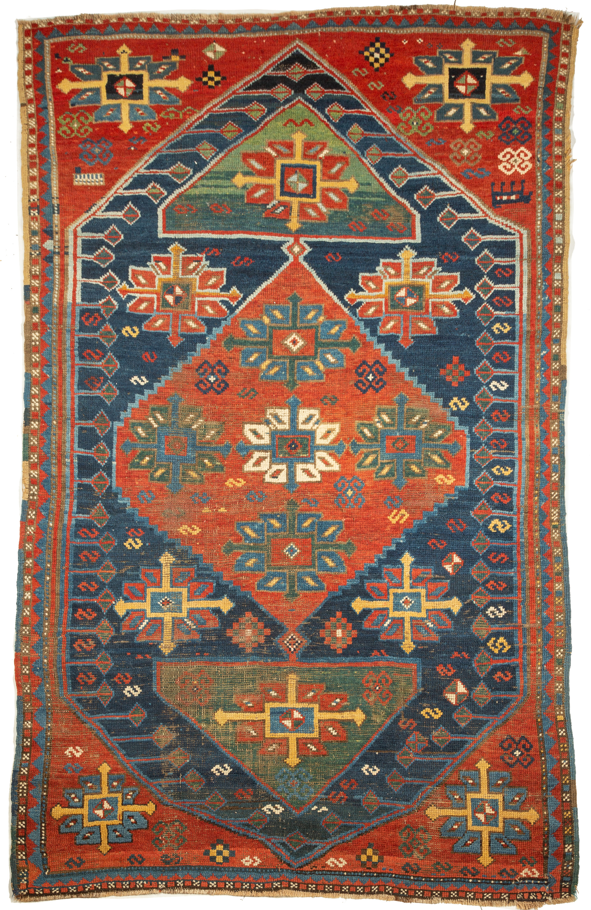 Appraisal: KAZAK ORIENTAL RUG Early th century