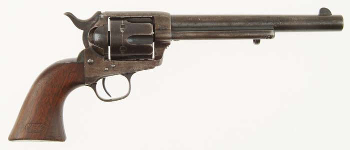 Appraisal: MARTIALLY MARKED CAVALRY MODEL SINGLE ACTION ARMY REVOLVER Cal Colt