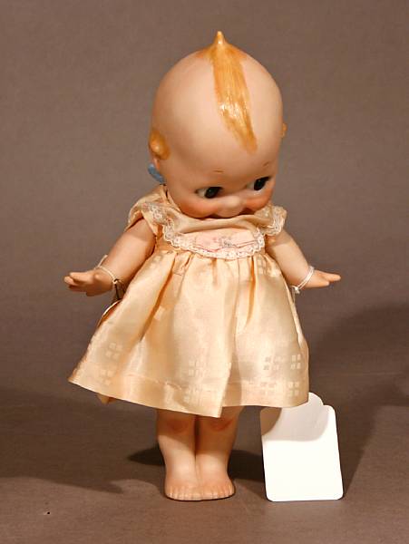 Appraisal: A German all-bisque kewpie doll incised on the foot O