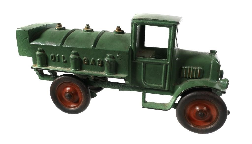 Appraisal: KENTON CAST IRON OIL AND GAS DELIVERY TOY TRUCKKenton cast