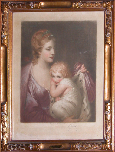 Appraisal: a Lady Waldegrave and Child b Countess of Salisbury a