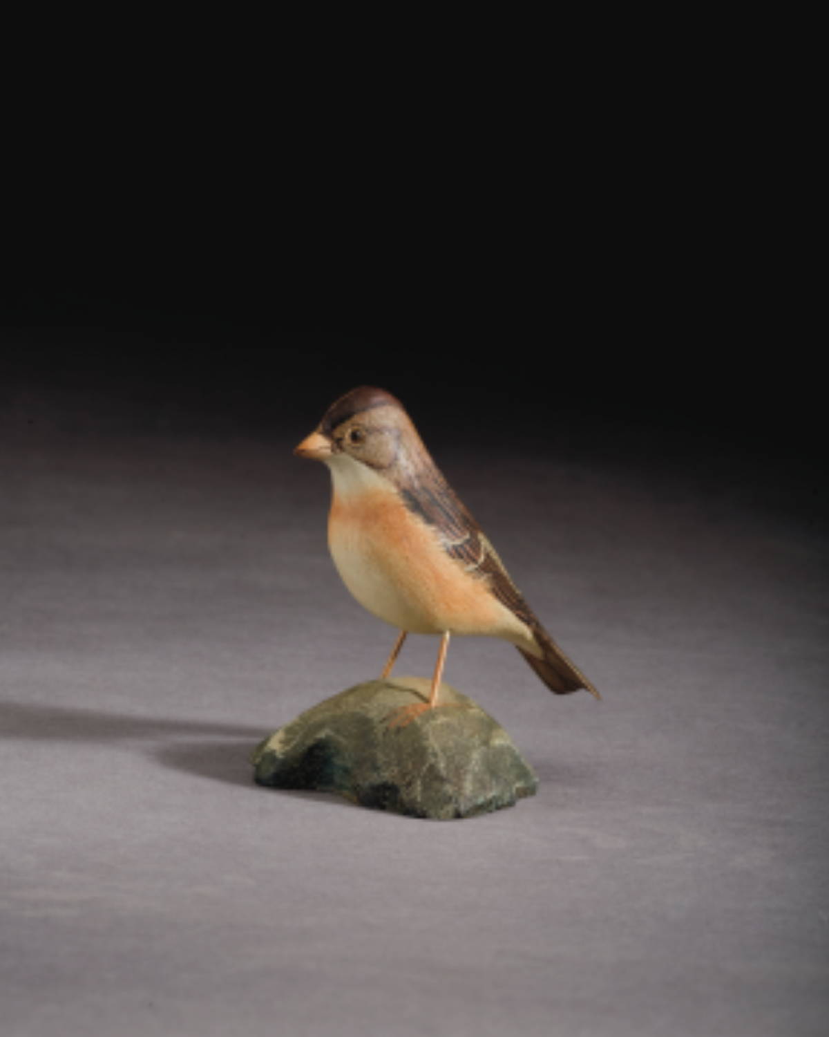 Appraisal: JESS BLACKSTONE AMERICAN - CARVED AND PAINTED FIELD SPARROW CIRCA