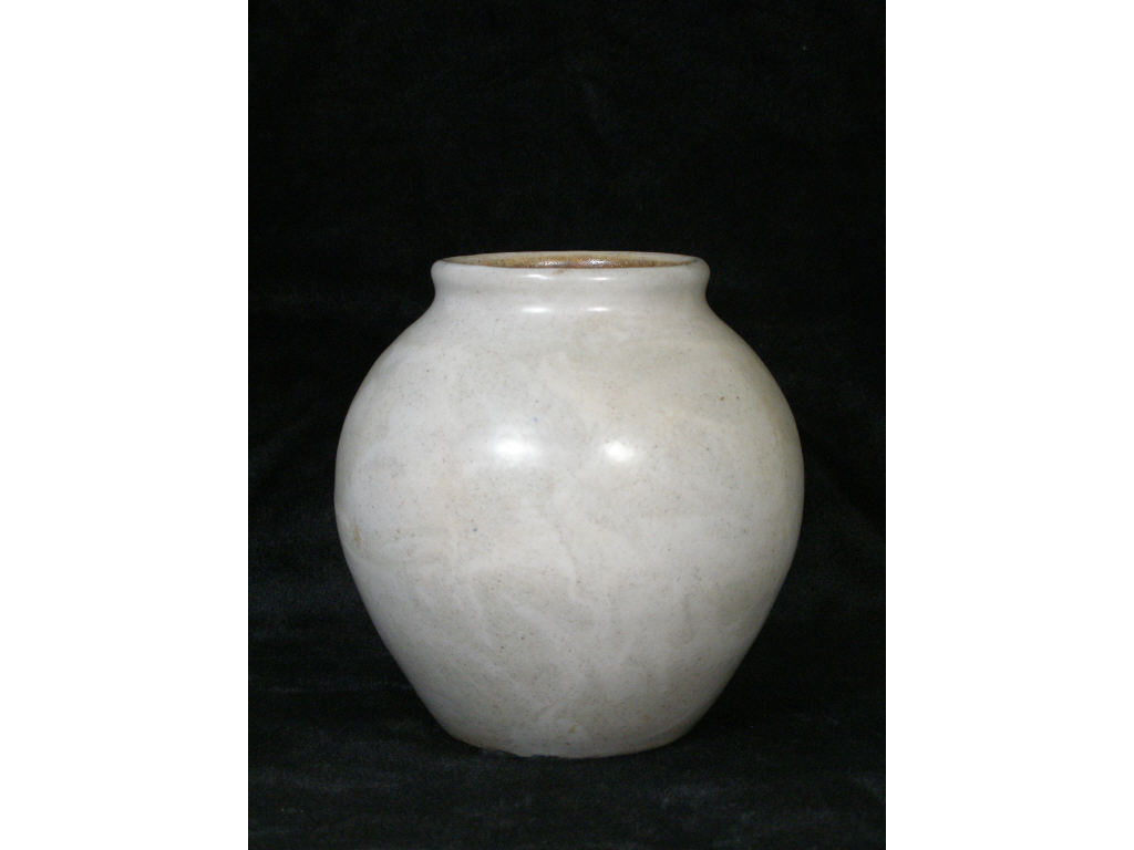 Appraisal: NC Pottery Auman Vase Glaze att C B Masten nicely