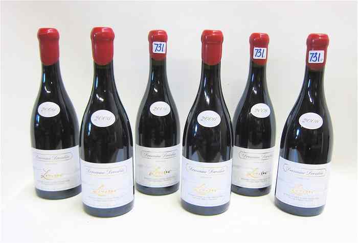 Appraisal: SIX BOTTLES DOMAINE DROUHIN OREGON PINOT NOIR Louise Drouhin