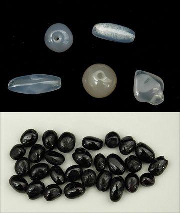 Appraisal: Chalcedony Beads together with Garnet Beads