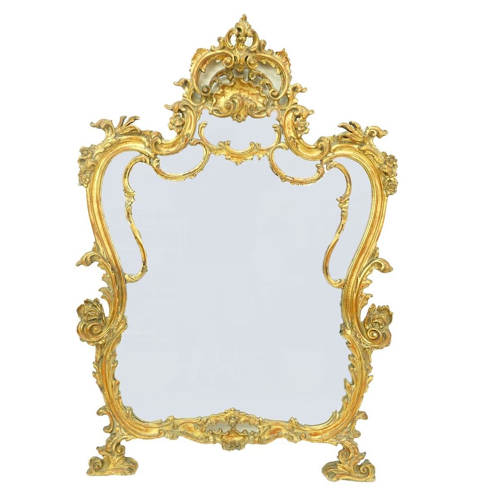 Appraisal: Louis XV Style Mirror Early to Mid th Century Louis