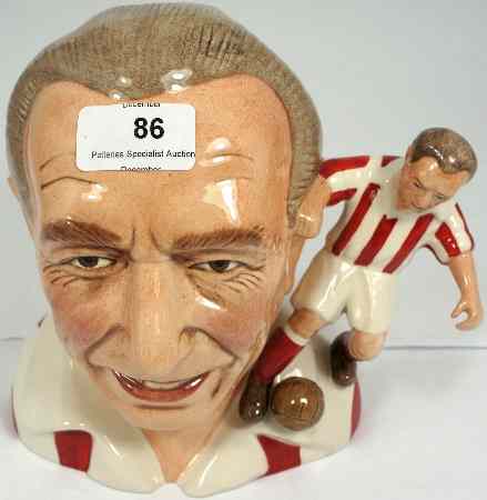 Appraisal: Bairstow Manor Pottery Sir Stanley Matthews Character Jug Limited Edition