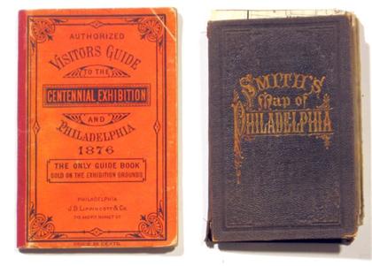 Appraisal: vol piece Philadelphia th-Century Maps C A Visitor's Guide to