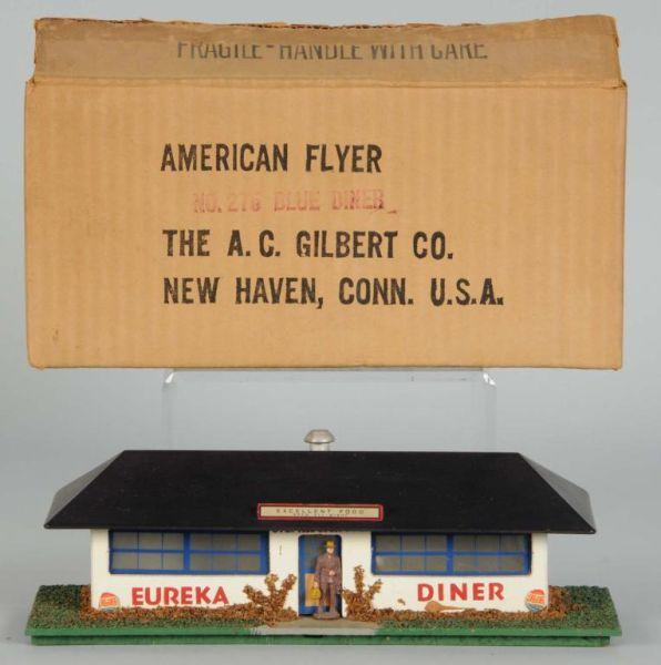 Appraisal: American Flyer No Blue Diner in OB Description Post-war Includes