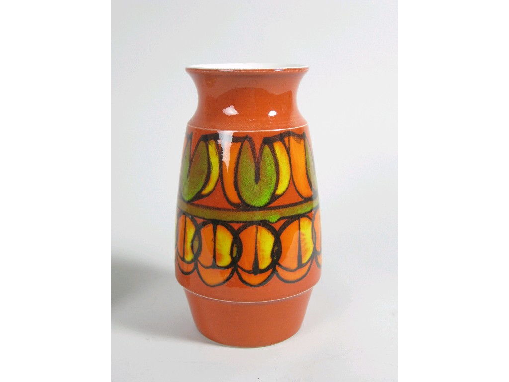 Appraisal: A Poole Pottery Delphis ware Vase by Cynthia Bennett painted