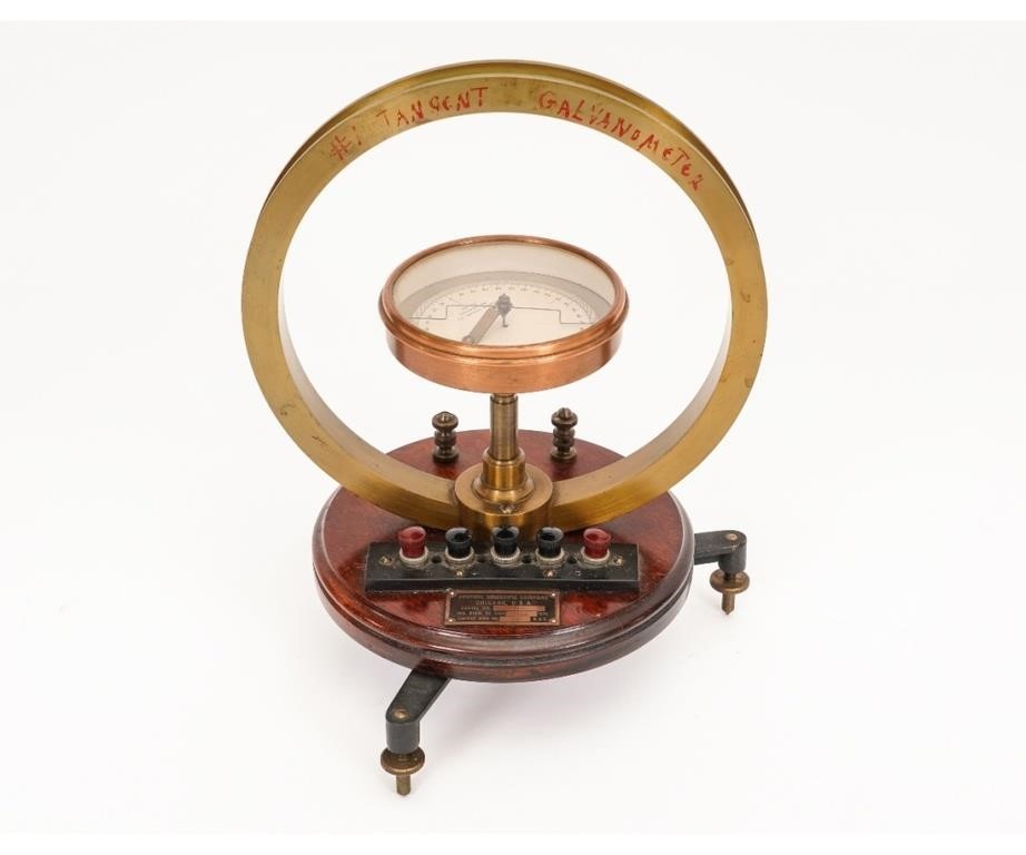 Appraisal: Tangent Galvanometer by the Central Scientific Company Chicago Illinois with