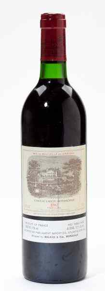 Appraisal: Chateau Lafite RothschildPauillac bottlebn lbsl''This is a denser version of