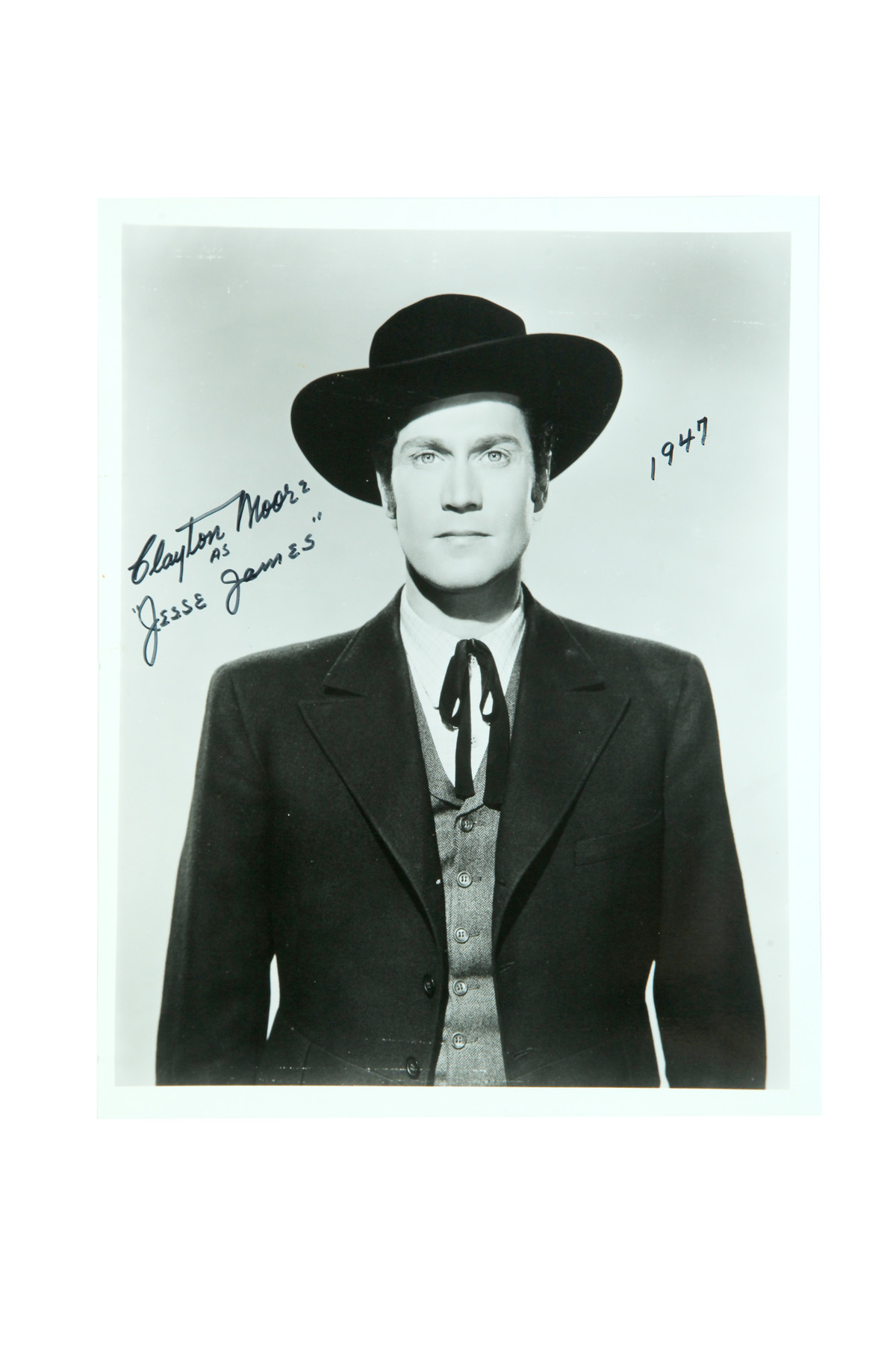 Appraisal: COLLECTION OF WESTERN AUTOGRAPHS Twentieth century Collection includes Molly Parker