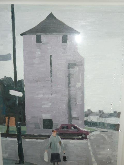 Appraisal: JAKE ATTREE - Fishergate Postern Tower York oil on paper