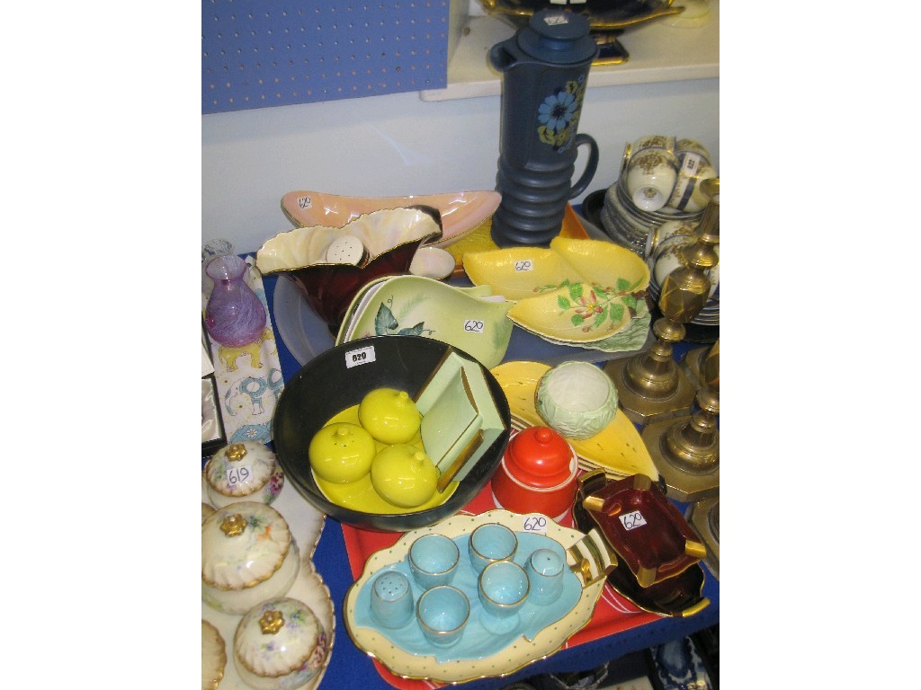 Appraisal: Lot comprising two trays of assorted Carlton Ware ceramics -