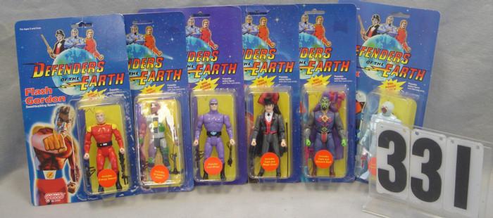 Appraisal: Galoob Defenders of the Earth figure lot of mint in