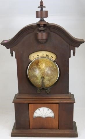 Appraisal: RARE SOLAR SHELF CLOCK INVENTED BY T R TIMBYAND MADE