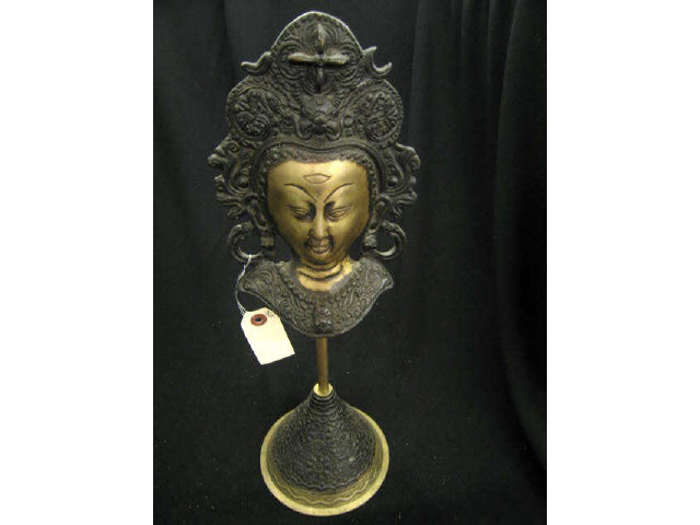 Appraisal: Oriental Bronze Statue of a Goddess