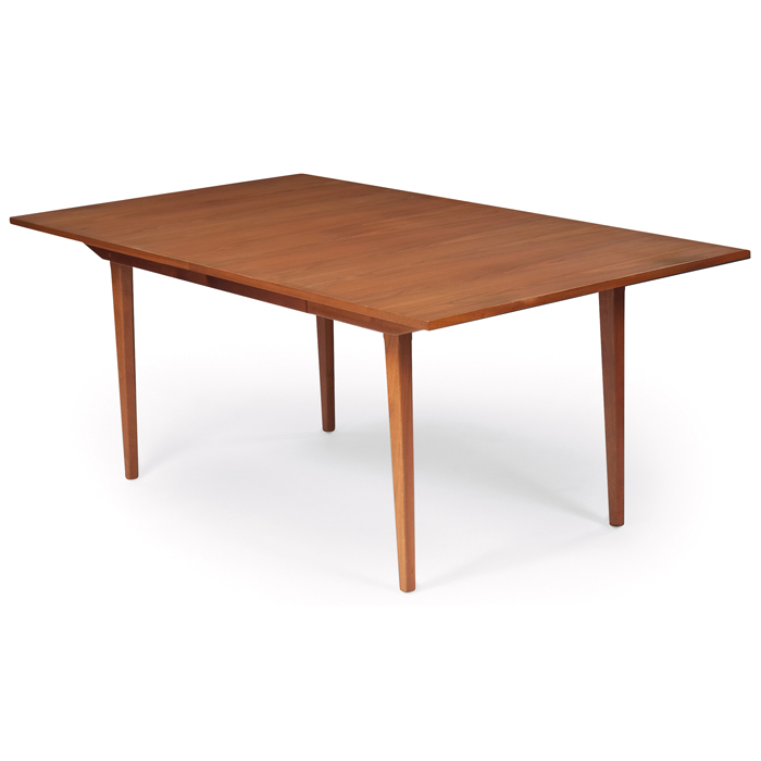 Appraisal: George Nelson dining table by Herman Miller s teak rectangular