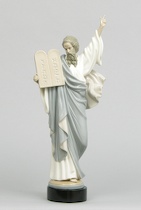 Appraisal: Lladro Moses Ten Commandments Retired A porcelain figurine of Moses