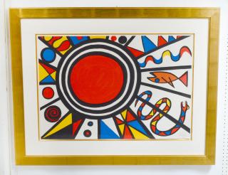 Appraisal: ALEXANDER CALDER American - Untitled Signed in pencil l r