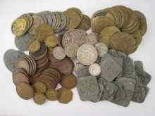 Appraisal: Numismatics A quantity of British coins including a crown with