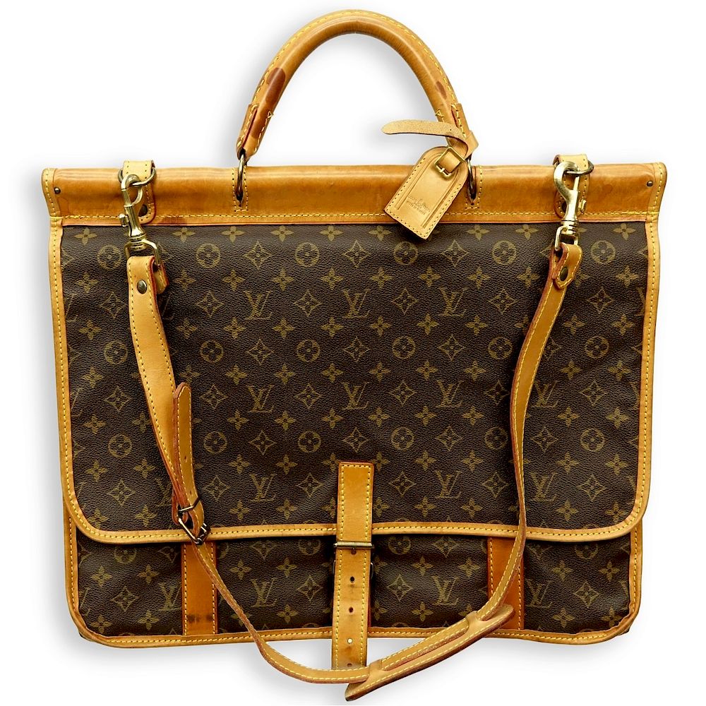 Appraisal: Louis Vuitton Brown Monogram Canvas Sac Kleber Louis Vuitton Brown