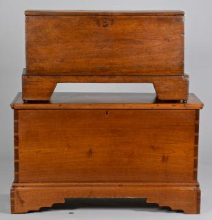 Appraisal: Group of East TN Blanket Chests Grouping of two East