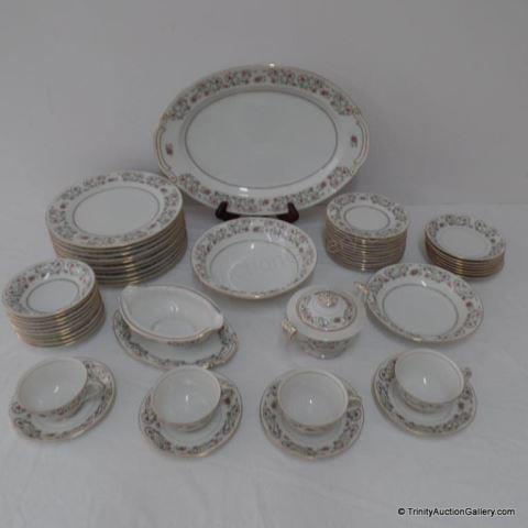 Appraisal: Regal China Minuet Pattern pc China Set Includes - Dinner