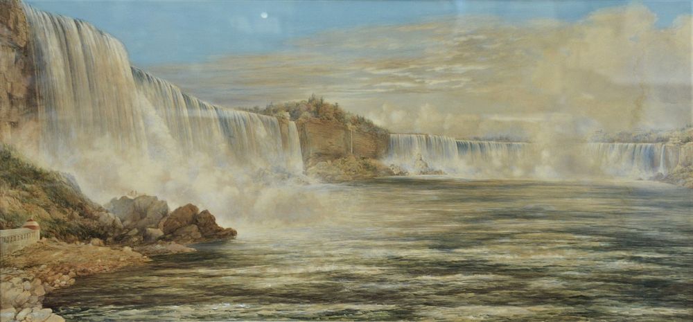 Appraisal: Washington Friend British American - View of Niagara Falls Summer