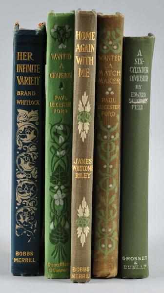 Appraisal: Lot of Novels Illustrated by Howard C Christy Description All