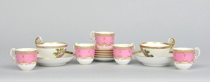 Appraisal: Lot of Royal Worchester Demitasse Cups and Saucers Lot includes