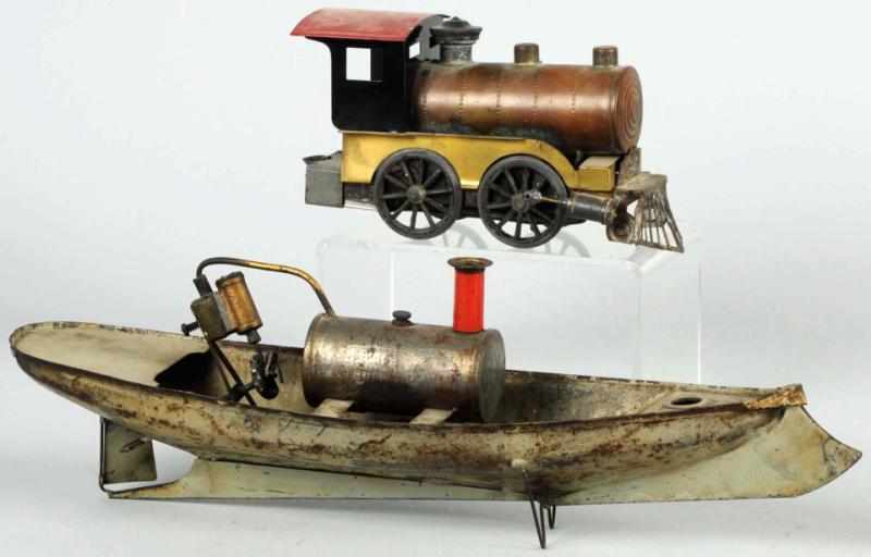 Appraisal: Lot of Weeden Life Steam Vehicle Toys American Includes one