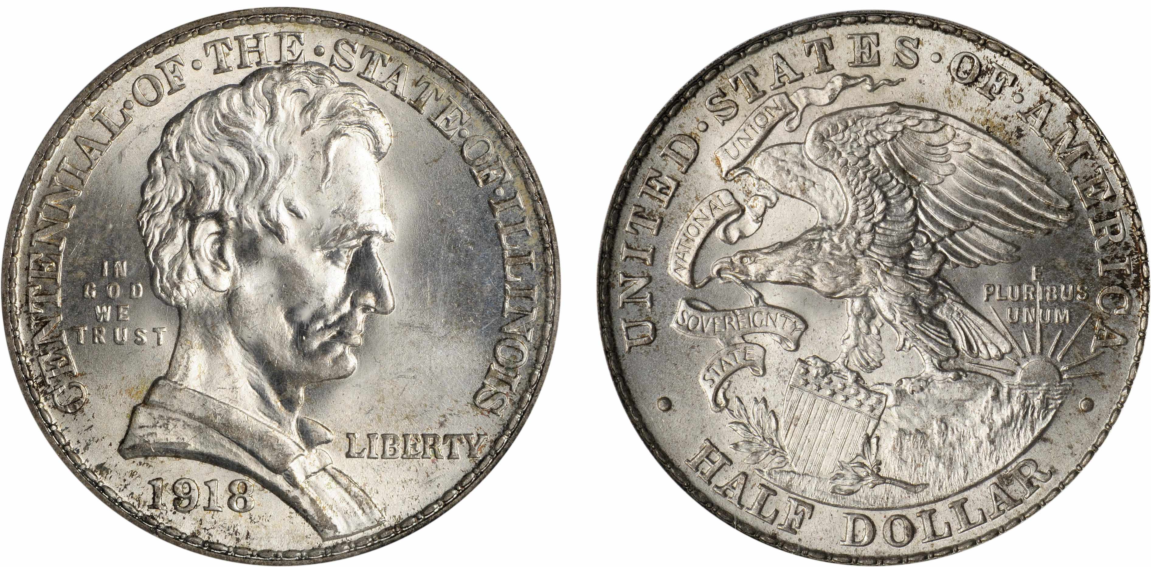 Appraisal: Lincoln-Illinois C MS PCGS A boldly struck and impressively lustrous