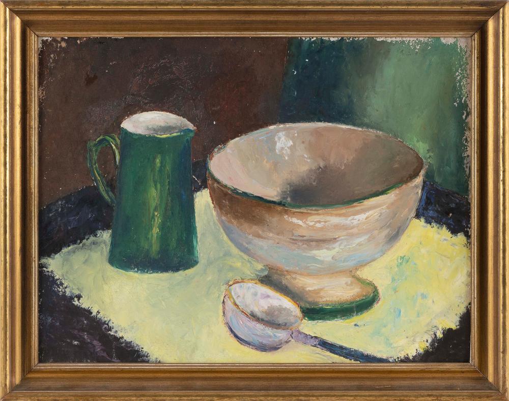 Appraisal: SCHOOL OF HENRY HENSCHE MASSACHUSETTS LOUISIANA GERMANY - STILL LIFE