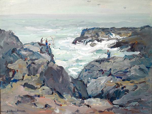 Appraisal: n a Mary Suehanna Darter Coleman American - Laguna Beach